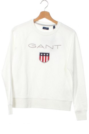 Γυναικεία μπλούζα Gant, Μέγεθος XS, Χρώμα Λευκό, 87% βαμβάκι, 13% πολυεστέρας, Τιμή 98,11 €