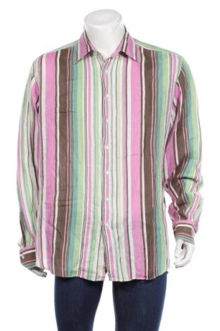 Мъжка риза Etro, Размер XXL, Цвят Многоцветен, Лен, Цена 125,40 лв.