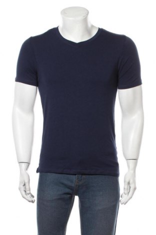 Мъжка тениска Christian Berg, Размер S, Цвят Син, 45% модал, 45% памук, 10% еластан, Цена 19,50 лв.