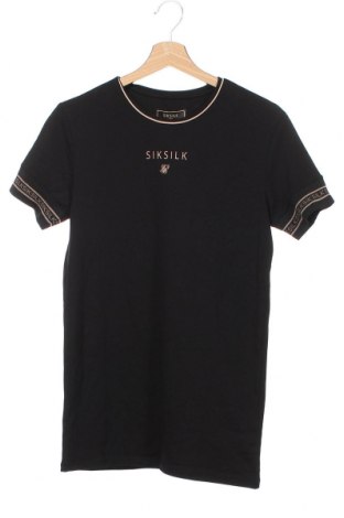 Ανδρικό t-shirt SikSilk, Μέγεθος XS, Χρώμα Μαύρο, 95% βαμβάκι, 5% ελαστάνη, Τιμή 33,77 €