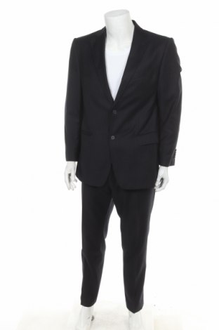 Ανδρικό κοστούμι Carlo Colucci, Μέγεθος L, Χρώμα Μπλέ, Μαλλί, Τιμή 77,94 €
