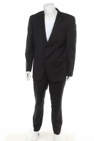 Ανδρικό κοστούμι Roy Robson, Μέγεθος L, Χρώμα Μαύρο, Μαλλί, Τιμή 74,04 €