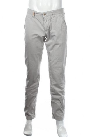 Мъжки панталон Alberto, Размер L, Цвят Сив, 97% памук, 3% еластан, Цена 48,00 лв.