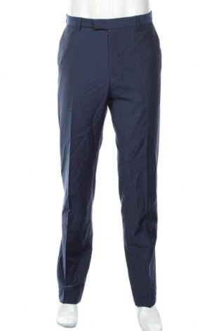 Мъжки панталон Strellson, Размер L, Цвят Син, Вълна, Цена 45,50 лв.