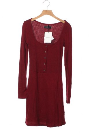 Φόρεμα Bershka, Μέγεθος XS, Χρώμα Κόκκινο, Τιμή 8,43 €