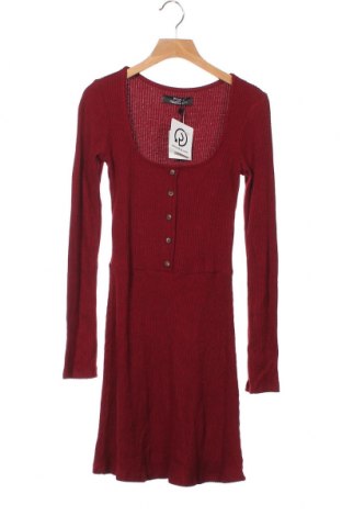 Kleid Bershka, Größe XS, Farbe Rot, Preis 30,41 €
