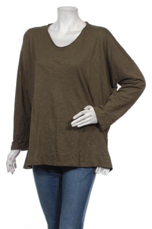 Γυναικεία μπλούζα C&A, Μέγεθος XL, Χρώμα Πράσινο, 52% βαμβάκι, 48% βισκόζη, Τιμή 8,66 €