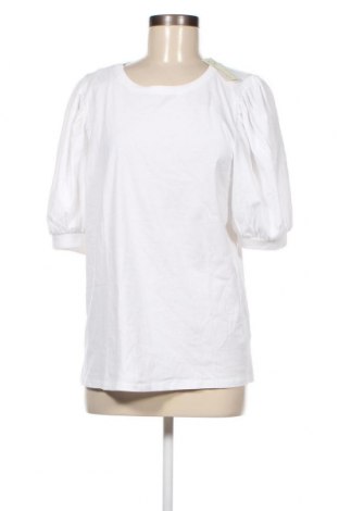 Γυναικεία μπλούζα Camaieu, Μέγεθος XL, Χρώμα Λευκό, Βαμβάκι, Τιμή 12,63 €