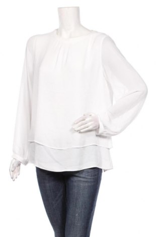 Γυναικεία μπλούζα Comma,, Μέγεθος L, Χρώμα Λευκό, Πολυεστέρας, Τιμή 21,60 €