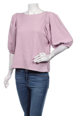 Γυναικεία μπλούζα H&M, Μέγεθος L, Χρώμα Βιολετί, 99% πολυεστέρας, 1% ελαστάνη, Τιμή 9,40 €