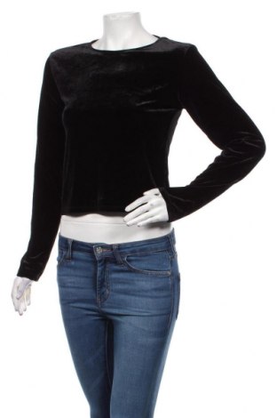 Γυναικεία μπλούζα Lindex, Μέγεθος XS, Χρώμα Μαύρο, 95% πολυεστέρας, 5% ελαστάνη, Τιμή 8,66 €