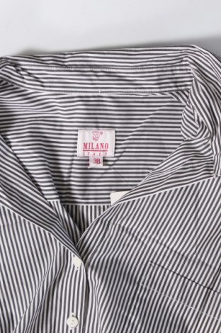 Γυναικεία μπλούζα Milano Italy, Μέγεθος M, Χρώμα Γκρί, 75% βαμβάκι, 22% πολυαμίδη, 3% ελαστάνη, Τιμή 9,40 €