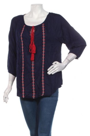Γυναικεία μπλούζα Motivi, Μέγεθος XS, Χρώμα Μπλέ, Βισκόζη, Τιμή 13,44 €
