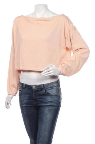 Γυναικεία μπλούζα Nasty Gal, Μέγεθος S, Χρώμα  Μπέζ, 95% βαμβάκι, 5% ελαστάνη, Τιμή 12,16 €