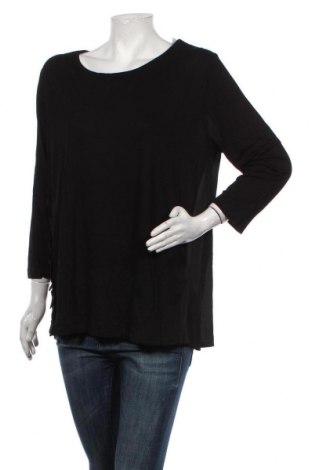 Γυναικεία μπλούζα Oltre, Μέγεθος XL, Χρώμα Μαύρο, Βισκόζη, Τιμή 13,11 €