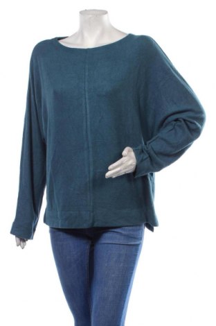 Γυναικεία μπλούζα S.Oliver, Μέγεθος M, Χρώμα Μπλέ, 78% βισκόζη, 17% πολυεστέρας, 5% ελαστάνη, Τιμή 19,79 €