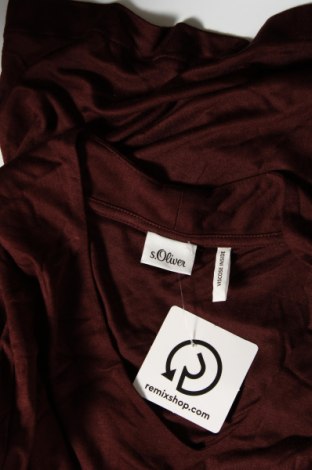 Γυναικεία μπλούζα S.Oliver, Μέγεθος M, Χρώμα Καφέ, 100% βισκόζη, Τιμή 24,74 €