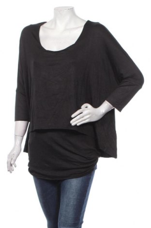 Γυναικεία μπλούζα Soya Concept, Μέγεθος M, Χρώμα Μαύρο, 92% βισκόζη, 8% ελαστάνη, Τιμή 9,40 €
