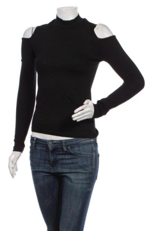 Γυναικεία μπλούζα Terranova, Μέγεθος S, Χρώμα Μαύρο, 92% βαμβάκι, 8% ελαστάνη, Τιμή 8,66 €