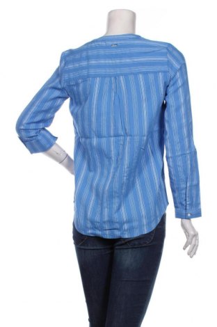 Γυναικεία μπλούζα Tom Tailor, Μέγεθος XS, Χρώμα Μπλέ, 64% βαμβάκι, 28% βισκόζη, 8% πολυεστέρας, Τιμή 14,23 €