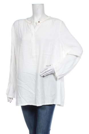 Γυναικεία μπλούζα Triangle By s.Oliver, Μέγεθος XL, Χρώμα Λευκό, Βισκόζη, Τιμή 19,79 €