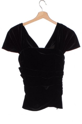 Γυναικεία μπλούζα Zara, Μέγεθος XS, Χρώμα Μαύρο, 92% πολυεστέρας, 8% ελαστάνη, Τιμή 23,51 €
