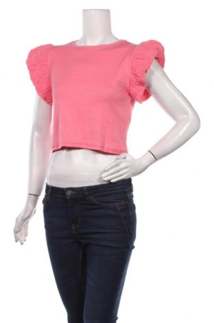 Γυναικεία μπλούζα Zara, Μέγεθος M, Χρώμα Ρόζ , 97% βαμβάκι, 3% ελαστάνη, Τιμή 23,51 €
