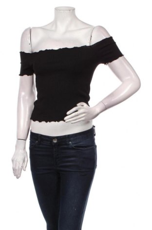 Γυναικεία μπλούζα Zara Trafaluc, Μέγεθος S, Χρώμα Μαύρο, 95% βαμβάκι, 5% ελαστάνη, Τιμή 23,51 €