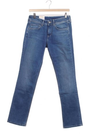 Blugi de femei Pepe Jeans, Mărime S, Culoare Albastru, 99% bumbac, 1% elastan, Preț 188,42 Lei