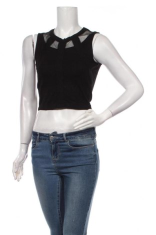 Γυναικείο αμάνικο μπλουζάκι, Μέγεθος S, Χρώμα Μαύρο, 92% βισκόζη, 8% ελαστάνη, Τιμή 11,75 €