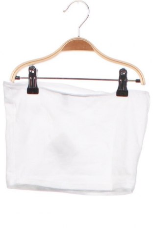 Γυναικείο αμάνικο μπλουζάκι ASOS, Μέγεθος XS, Χρώμα Λευκό, 95% βαμβάκι, 5% ελαστάνη, Τιμή 23,46 €