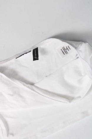 Γυναικείο αμάνικο μπλουζάκι ASOS, Μέγεθος XS, Χρώμα Λευκό, 95% βαμβάκι, 5% ελαστάνη, Τιμή 23,46 €
