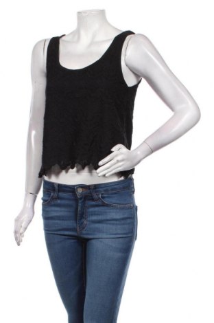 Γυναικείο αμάνικο μπλουζάκι Cubus, Μέγεθος S, Χρώμα Μαύρο, 80% βαμβάκι, 20% πολυεστέρας, Τιμή 14,23 €