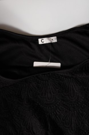 Γυναικείο αμάνικο μπλουζάκι Cubus, Μέγεθος S, Χρώμα Μαύρο, 80% βαμβάκι, 20% πολυεστέρας, Τιμή 14,23 €