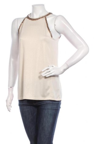 Γυναικείο αμάνικο μπλουζάκι Promod, Μέγεθος M, Χρώμα  Μπέζ, Τιμή 14,23 €