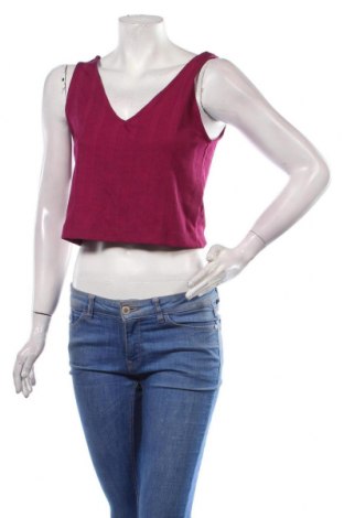 Γυναικείο αμάνικο μπλουζάκι Zara, Μέγεθος S, Χρώμα Βιολετί, 96% πολυεστέρας, 4% ελαστάνη, Τιμή 14,23 €