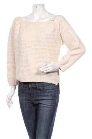 Дамски пуловер, Размер M, Цвят Екрю, Цена 3,24 лв.