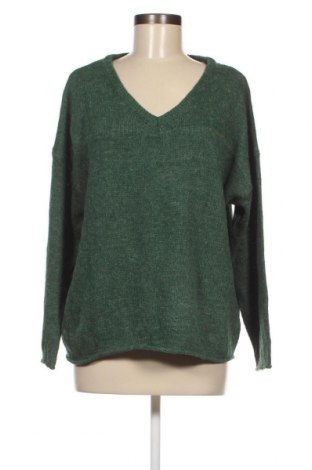 Γυναικείο πουλόβερ MissLook, Μέγεθος 3XL, Χρώμα Πράσινο, Τιμή 15,59 €