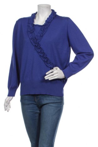 Дамски пуловер Roberto Sarto, Размер L, Цвят Син, Цена 60,00 лв.