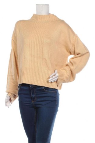 Дамски пуловер Simplee, Размер M, Цвят Жълт, Цена 6,00 лв.