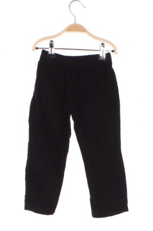 Pantaloni de catifea reiată, pentru copii, Mărime 18-24m/ 86-98 cm, Culoare Negru, Preț 22,20 Lei
