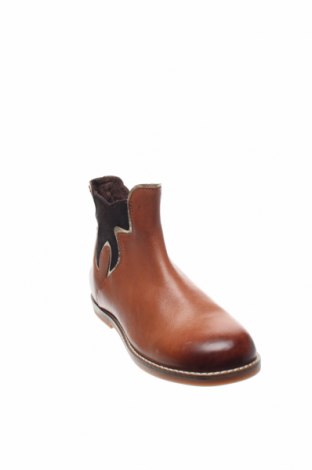 Детски обувки Friboo, Размер 32, Цвят Кафяв, Естествена кожа, естествен велур, Цена 53,53 лв.