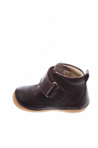 Детски обувки Kickers, Размер 19, Цвят Кафяв, Естествена кожа, Цена 68,37 лв.