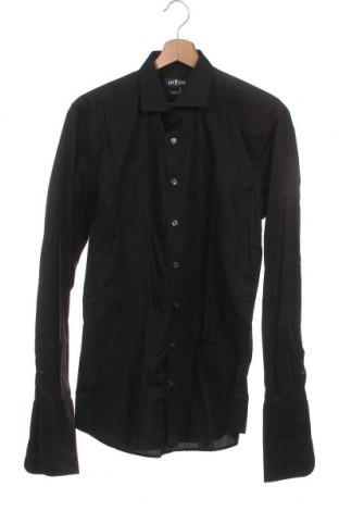 Мъжка риза Cafe Coton, Размер M, Цвят Черен, Цена 19,44 лв.