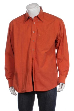Ανδρικό πουκάμισο Olymp, Μέγεθος L, Χρώμα Πορτοκαλί, Τιμή 4,92 €