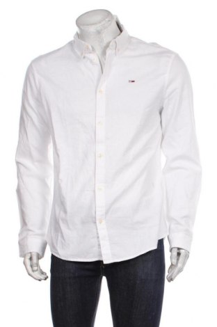 Мъжка риза Tommy Hilfiger, Размер L, Цвят Бял, Цена 141,75 лв.