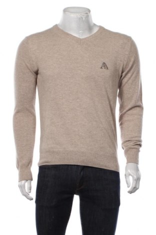 Мъжки пуловер Aquascutum, Размер M, Цвят Бежов, Цена 233,40 лв.