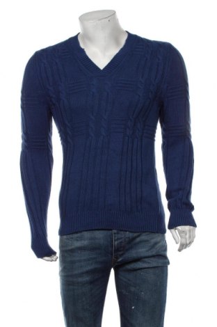 Ανδρικό πουλόβερ Autark, Μέγεθος S, Χρώμα Μπλέ, Τιμή 13,36 €