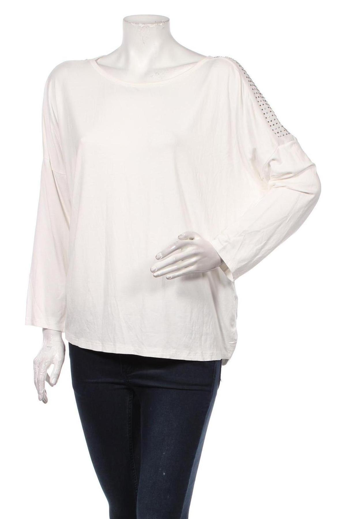 Γυναικεία μπλούζα, Μέγεθος L, Χρώμα Εκρού, Τιμή 8,66 €