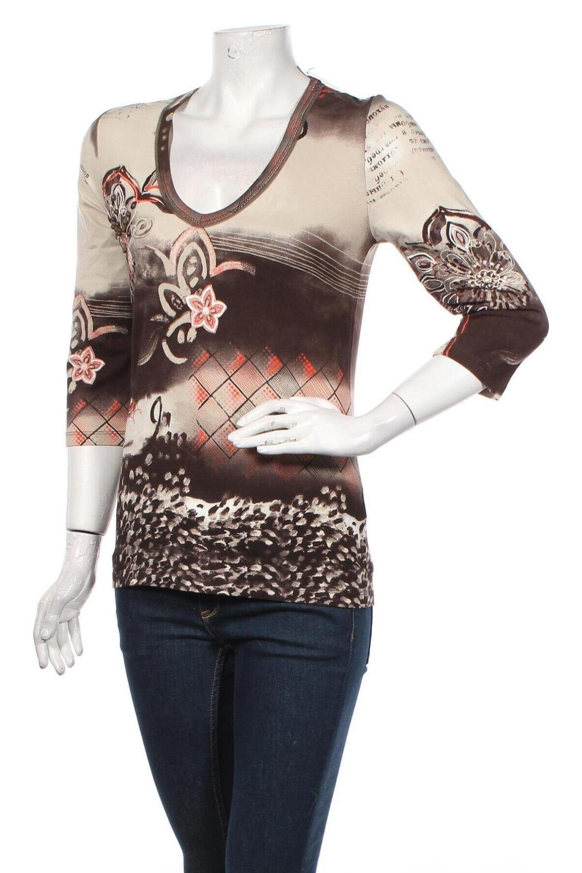Γυναικεία μπλούζα Bonita, Μέγεθος S, Χρώμα Πολύχρωμο, 95% βισκόζη, 5% ελαστάνη, Τιμή 8,66 €
